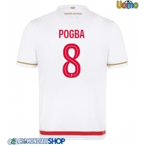 Maglie da calcio AS Monaco Paul Pogba #8 Prima Maglia 2025-26 Manica Corta